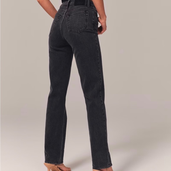 ABERCROMBIE & FITCH The 90s Straight Ultra High Rise size 29/8R. - Picture 5 of 6